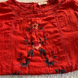 Embroidered blouse